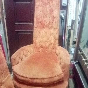 Vintage chairs used in Alice's Wonderland production